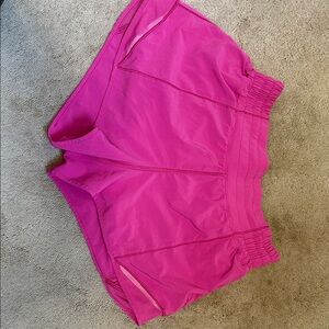 lululemon athletica Bright Pink Athletic Shorts